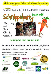 Plakat  Bückeburg mit Musikschmiede
