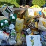 Lebensmittel  für Refugee Aktion  Women in Exile  Lebensmittel von Davert, Lebensbaum, Rapunzel, Allos