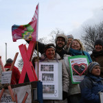 We’ve had enough!’ Protest against factory farming Manifestation contre l'élevage industriel