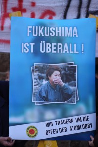200ste Fukushima-Mahnwache in Dannenberg