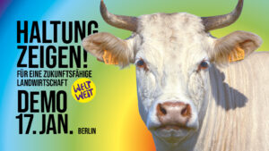 Wir haben es satt –  Demo 2026 Berlin